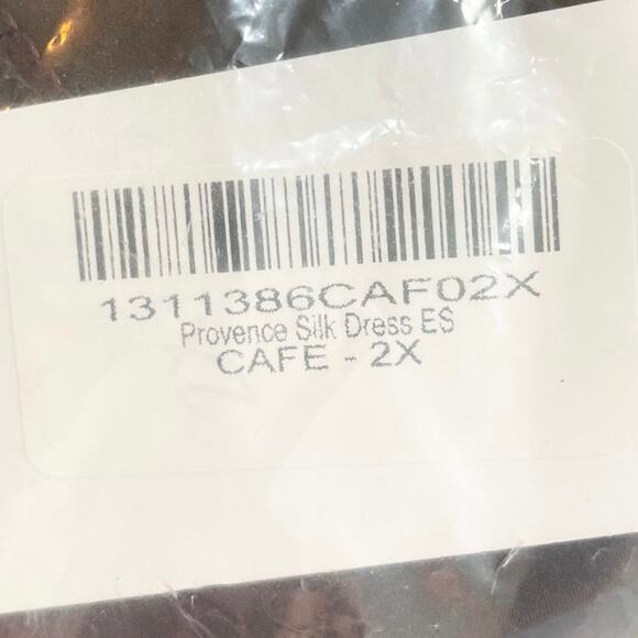 Reformation Provence Silk Midi Dress ES In Cafe Brown 2X NWT - Picture 10 of 10